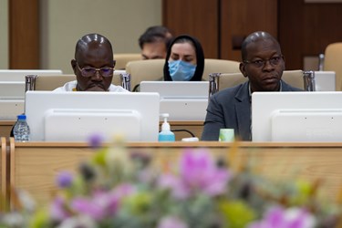 هیئت همراه وزیر بهداشت بورکینافاسو در مراسم رونمایی از طرح ملی سلامت بخش