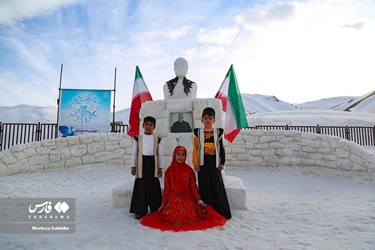 مهرجان «المدينة الثلجية» في كوهرنغ الايرانية