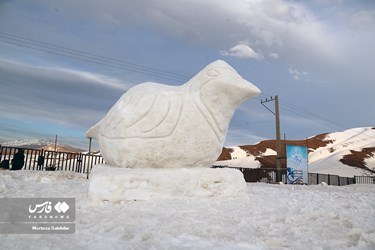مهرجان «المدينة الثلجية» في كوهرنغ الايرانية