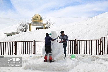 مهرجان «المدينة الثلجية» في كوهرنغ الايرانية