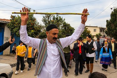 برگزاری نوروزخوانی در شهر تاریخی فرح‌آباد