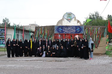 حضور دانشجویان همدان در سرزمین نور