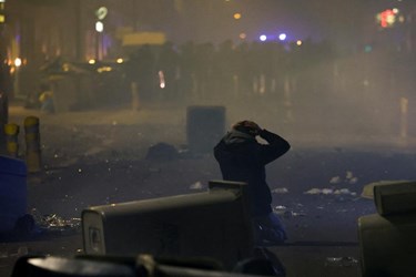 French Police Face Off with Protesters over Pension Reform