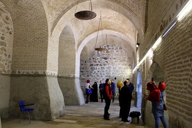 حضور گردشگران و مسافران نوروزی در رختشویخانه موزه مردم شناسی زنجان