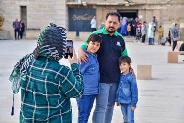 حضور میهمانان نوروزی در «موزه جنگ خرمشهر»