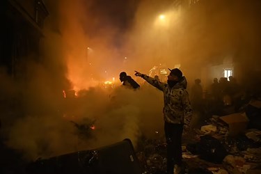 Chaos in France as Police Fire Tear Gas at Protesters in Paris
