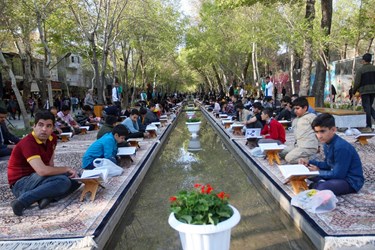 جزءخوانی قرآن کریم در گذر فرهنگی چهارباغ