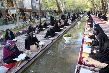 جزءخوانی قرآن کریم در گذر فرهنگی چهارباغ
