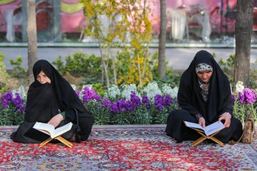 جزءخوانی قرآن کریم در گذر فرهنگی چهارباغ