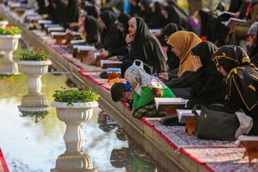 جزءخوانی قرآن کریم در گذر فرهنگی چهارباغ