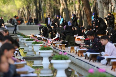 جزءخوانی قرآن کریم در گذر فرهنگی چهارباغ