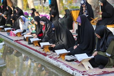 جزءخوانی قرآن کریم در گذر فرهنگی چهارباغ