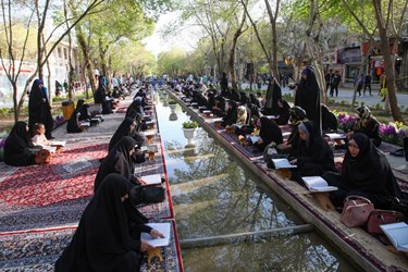 جزءخوانی قرآن کریم در گذر فرهنگی چهارباغ