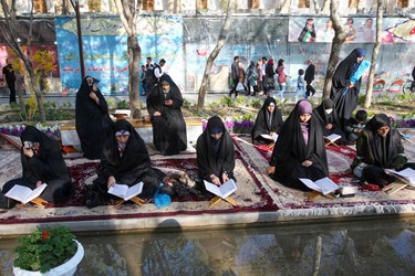جزءخوانی قرآن کریم در گذر فرهنگی چهارباغ