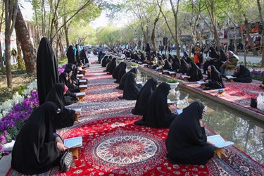 جزءخوانی قرآن کریم در گذر فرهنگی چهارباغ