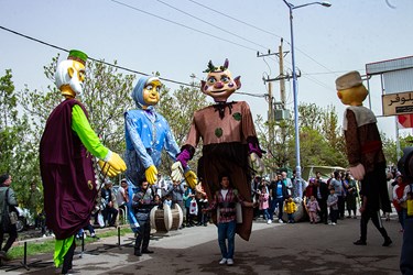 گردشگران نوروزی در منطقه آزاد ارس ( جلفا )