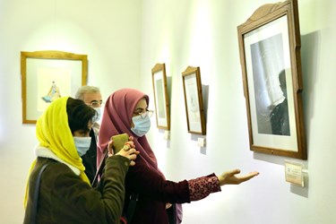 مسافران نوروزی در کاخ سعدآباد