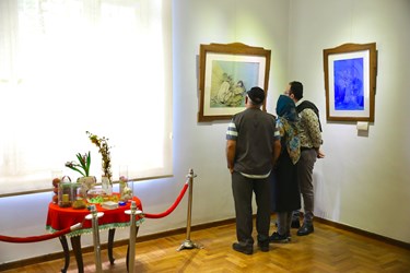 مسافران نوروزی در کاخ سعدآباد