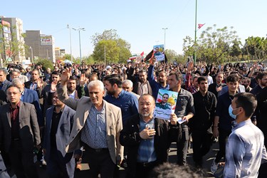 تشییع شهید «میلاد حیدری» در قرچک