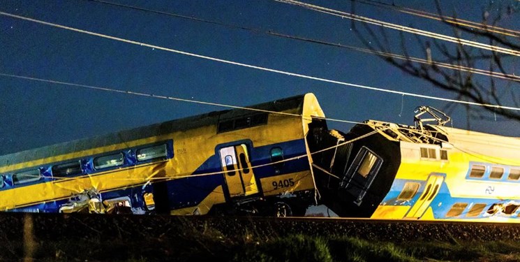 تصادف مرگبار قطار در لاهه هلند+عکس