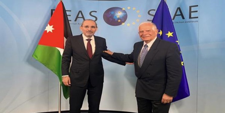 رایزنی مقامات اردن و اتحادیه اروپا درباره فلسطین و سوریه