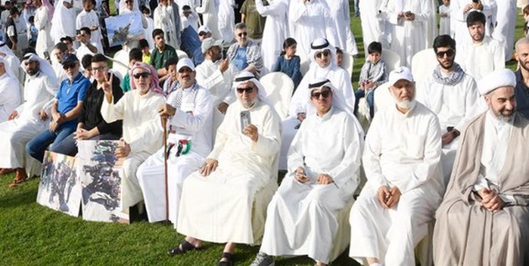 تجمع مردم کویت در حمایت از ملت فلسطین
