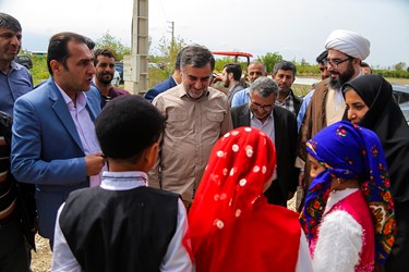 آغاز نشاء مکانیزه برنج در روستای خاریک ساری