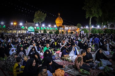 احیای شب نوزدهم در «حرم شاهچراغ»