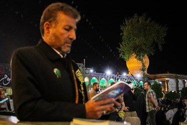 احیای شب نوزدهم در «حرم شاهچراغ»