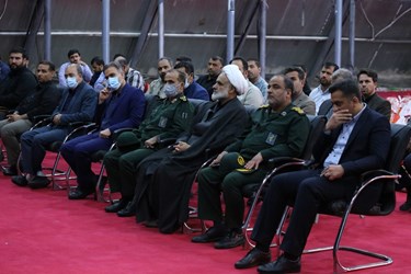  آیین  توزیع ۲۵۰۰ بسته رمضانیه در شمال غرب شیراز
