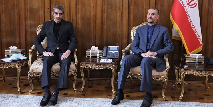 دیدار و خداحافظی سفیر جدید ایران در یونان با امیرعبداللهیان