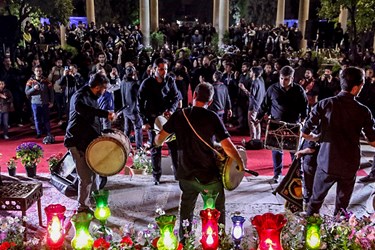 مراسم احیای شب ۲۱ماه مبارک رمضان در حافظیه شیراز