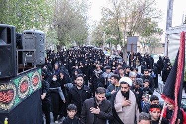 عزاداری مردم شهر آباده در سوگ مولای متقیان