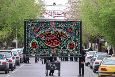 عزاداری مردم شهر آباده در سوگ مولای متقیان