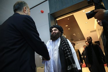 دیدار امیرخان متقی سرپرست وزارت خارجه دولت سرپرستی موقت افغانستان با حسین امیرعبداللهیان وزیر امور خارجه