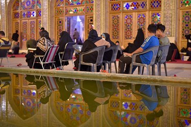 برگزاری مراسم شب قدر در مسجد نصیرالملک شیراز