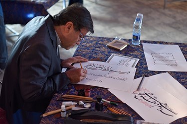 برگزاری مراسم شب قدر در مسجد نصیرالملک شیراز