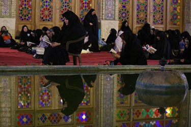 برگزاری مراسم شب قدر در مسجد نصیرالملک شیراز