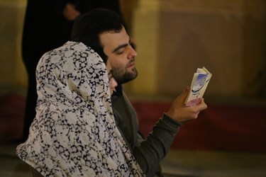 برگزاری مراسم شب قدر در مسجد نصیرالملک شیراز