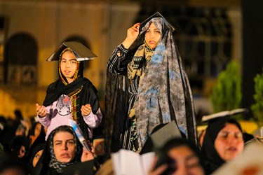 احیاء شب بیست و سوم ماه مبارک رمضان در مصلی ساری