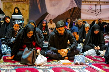 احیاء شب بیست و سوم ماه مبارک رمضان در مصلی ساری