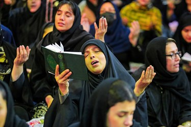 احیاء شب بیست و سوم ماه مبارک رمضان در مصلی ساری