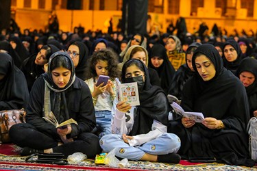 احیاء شب بیست و سوم ماه مبارک رمضان در مصلی ساری