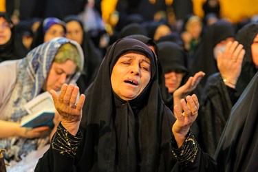 احیاء شب بیست و سوم ماه مبارک رمضان در مصلی ساری
