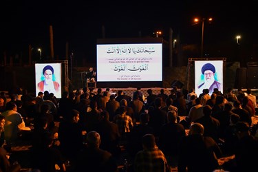 سومین شب قدر در باغ موزه خرمشهر