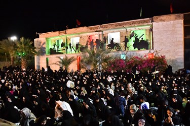 سومین شب قدر در باغ موزه خرمشهر