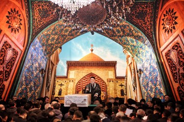 مداحی سیدحسین عرب در مراسم احیاء شب بیست و سوم ماه رمضان در امامزاده صالح(ع)