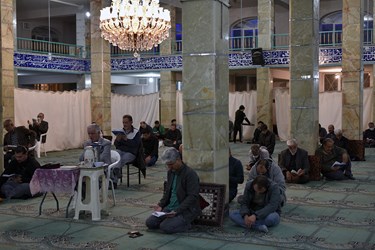 مراسم احیای شب قدر در  گلزار شهدای شیراز 