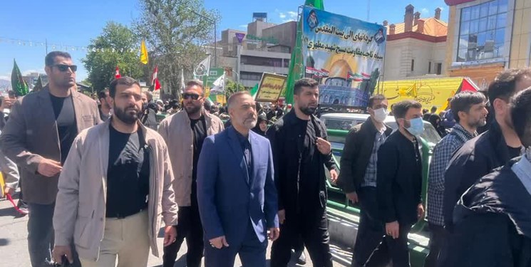 امیر آشتیانی: روز قدس نمایش قدرت جهانی علیه استکبار جهانی و صهیونیست‌ها است