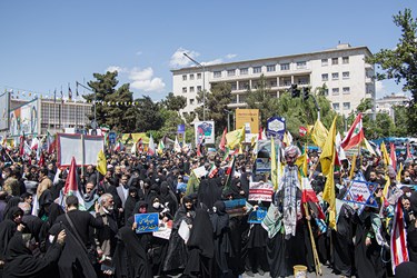 راهپیمایی «روز قدس» در تهران